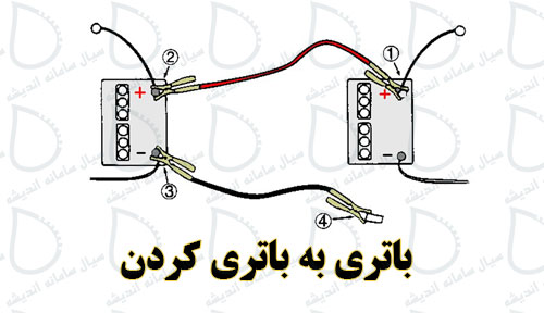 باتری به باتری کردن